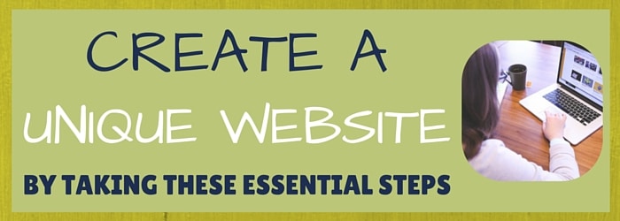 Create A Unique Website