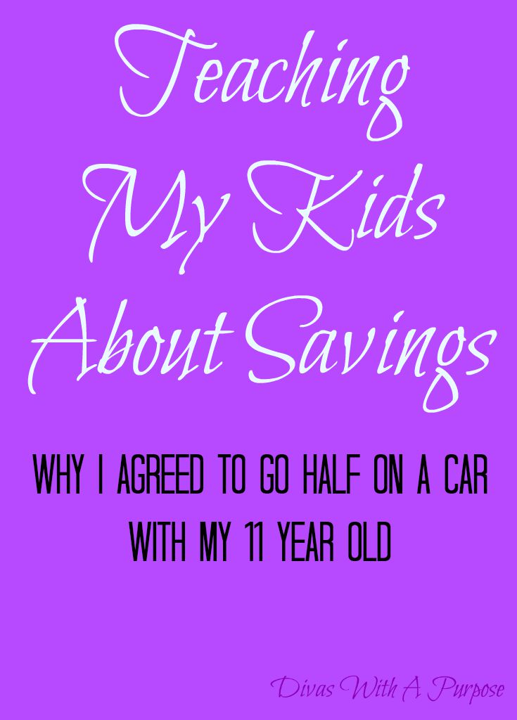 Teaching My Kids About Savings | Divas With A Purpose #BudgetingDivas