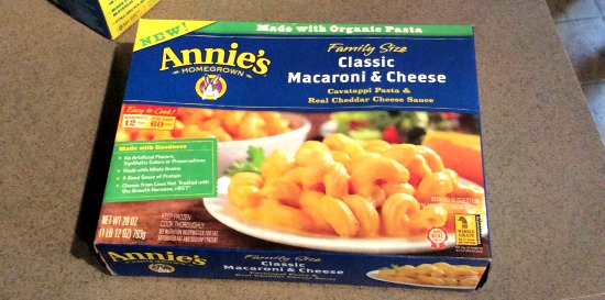 Annie's Homegrown Classic Mac & Cheese courtesy of Influenster.com #RealFoodTastesBetter #spon