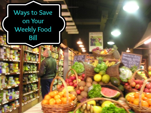 Ways to save on your weekly food bill