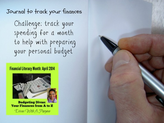 Journal to track your expenes #FinancialLiteracy #atozchallenge