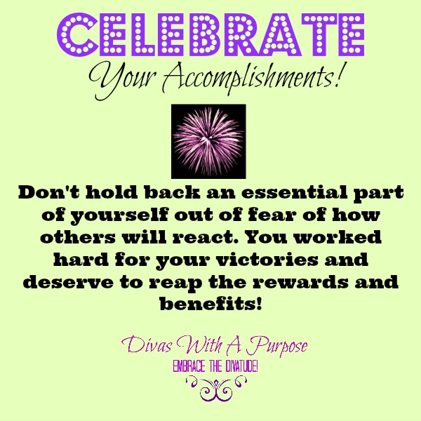 Celebrate Your Accomplishments