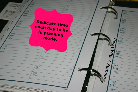 Managing Your Time - Planning Your Day Out