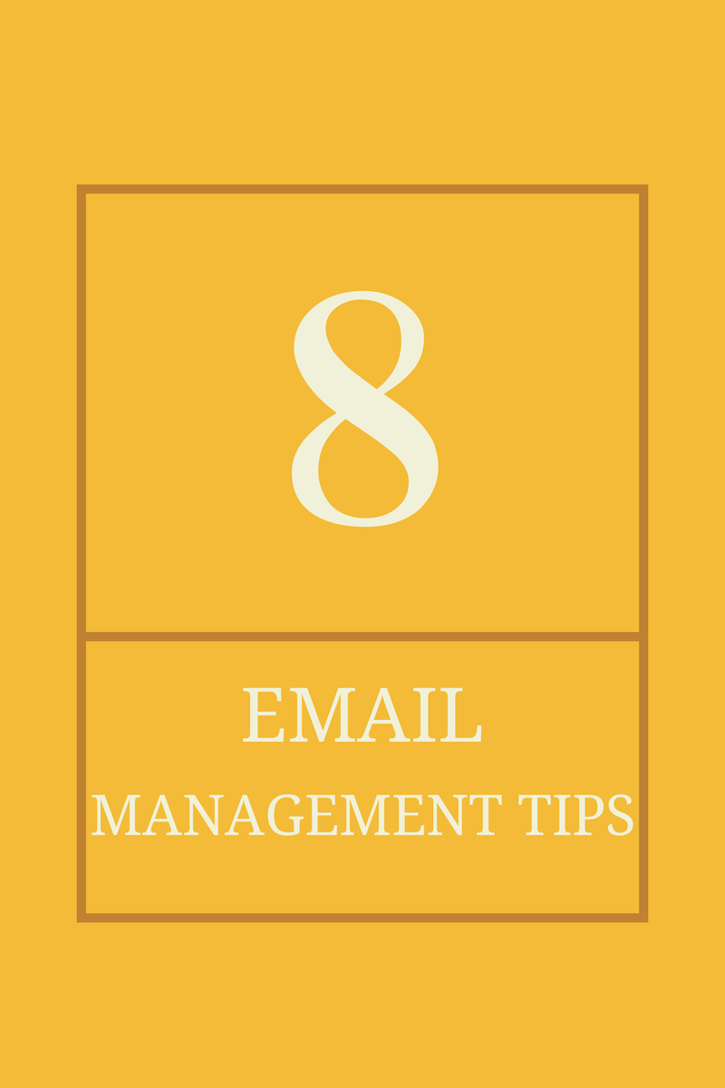 8 Email Management Tips
