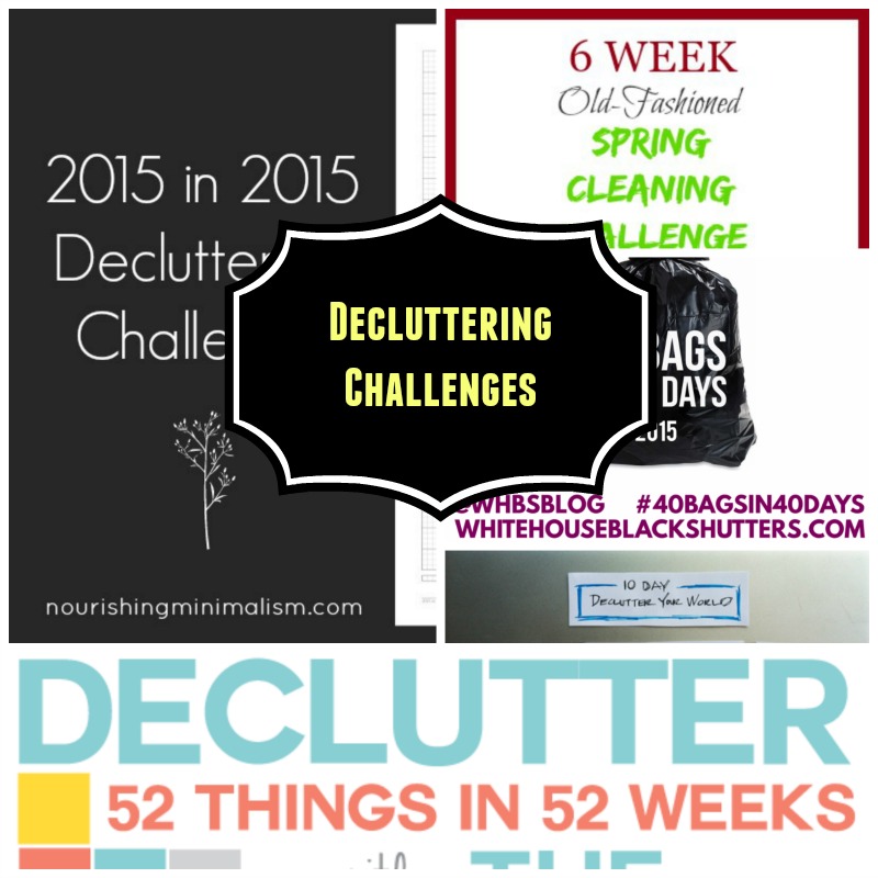Decluttering Challenges