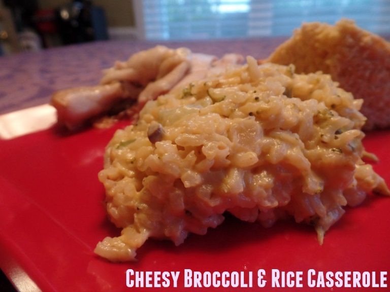 Cheesy Broccoli and Rice Casserole