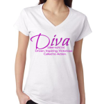 The #DivaDefined Tee in White