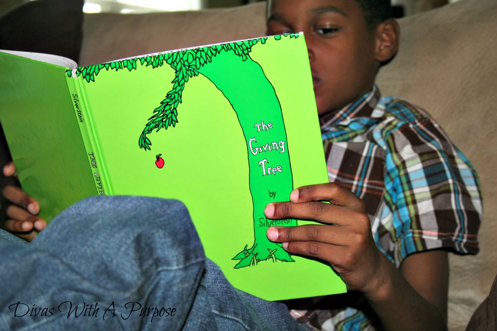 Invest In Childhood | Bradley Reading The Giving Tree