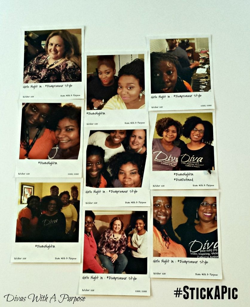 Snapshots Collage from Girls Night In: Divapreneur Style