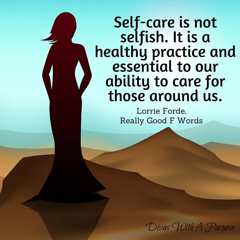 Self-care is not selfish