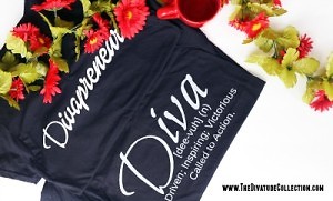 The Divatude Collection Black Tees