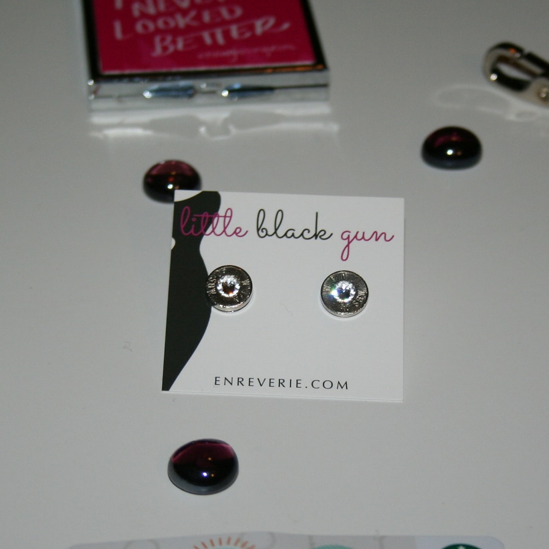Best Friend Gift Ideas | Little Black Gun Earrings