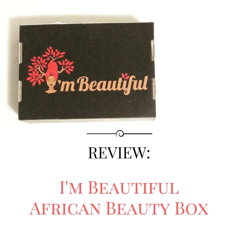 I'm Beautiful African Beauty Box