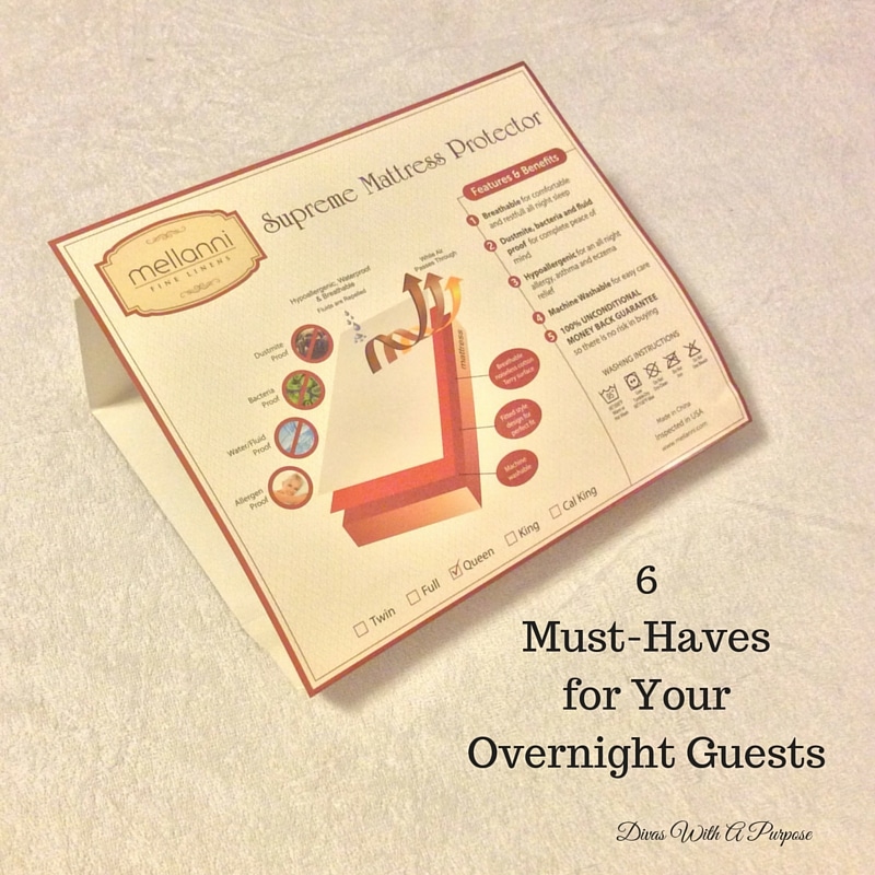 6 Must-Haves for Your Overnight Guests: Mattress Pad