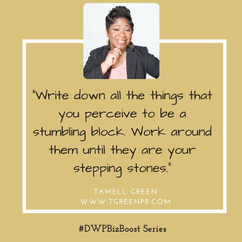 DWP Biz Boost Series Tamell Green