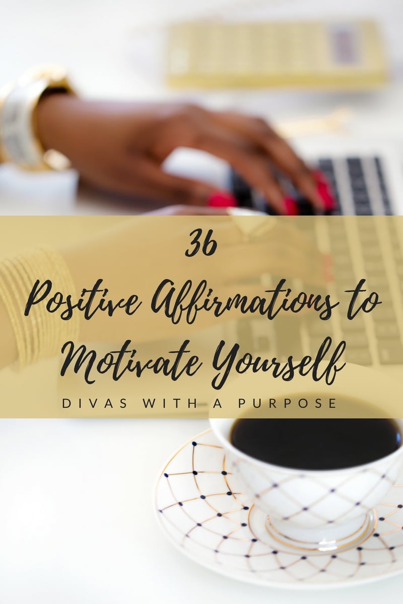 Using positive affirmations to encourage yourself is easier than many think. It's not just about saying the words - there must be action and a plan! #positiveaffirmations #affirmations