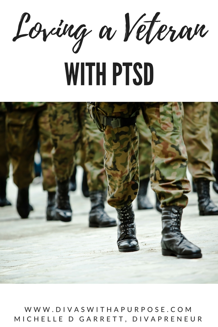 Loving a veteran with PTSD is not an easy task. They have sacrificed so much for our country and return home with unspoken demons that impact their families