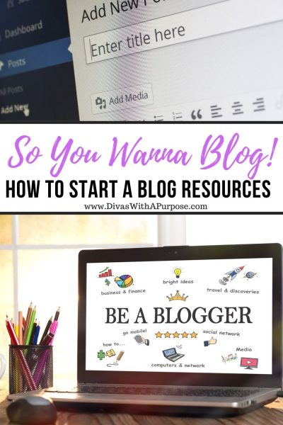 Resources on how to start a blog