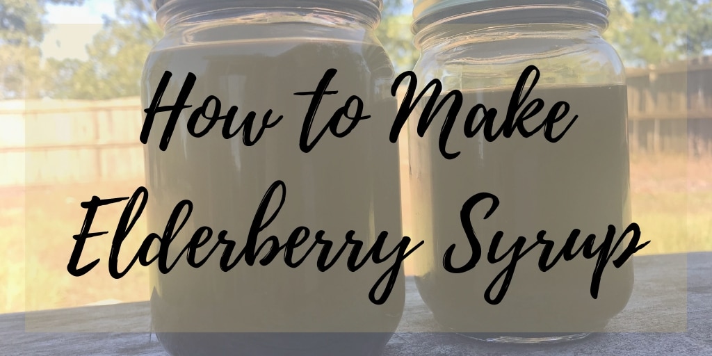 How to Make Elderberry Syrup