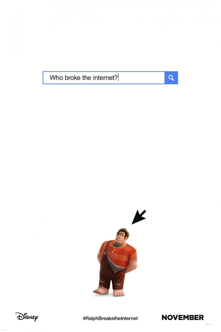 who broke the internet #RalphBreaksTheInternet