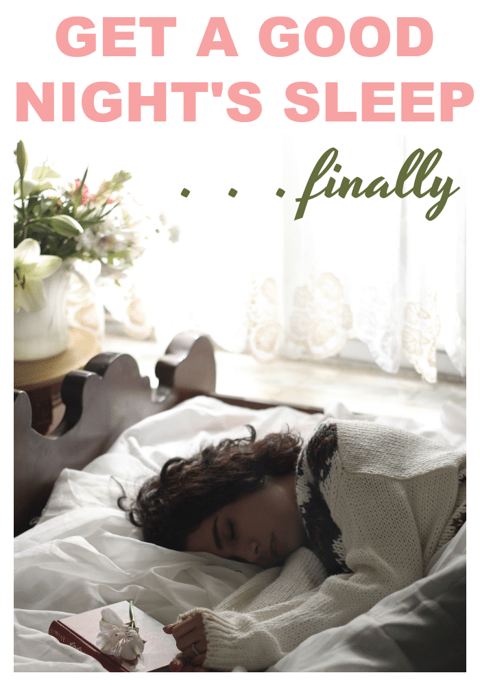 Finally get a good night of sleep with these easy to implement tips. #sleeplog #sleeptips 