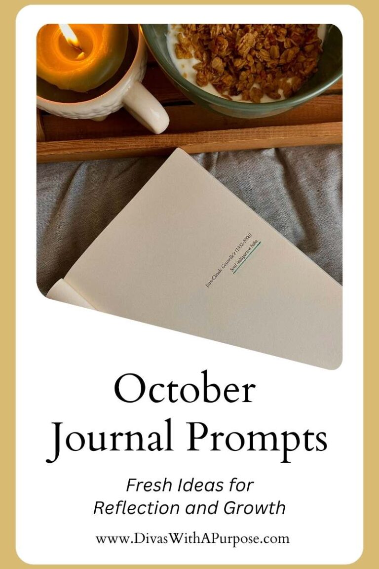 October Journal Prompts for Women