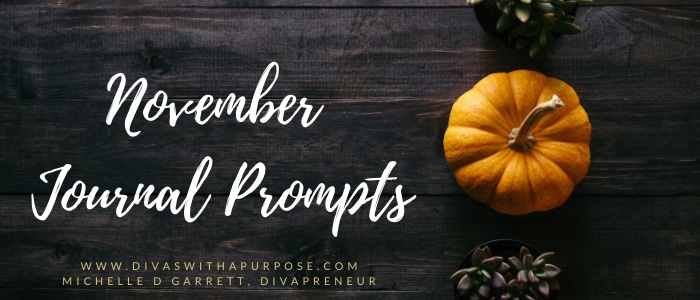November Journal Prompts