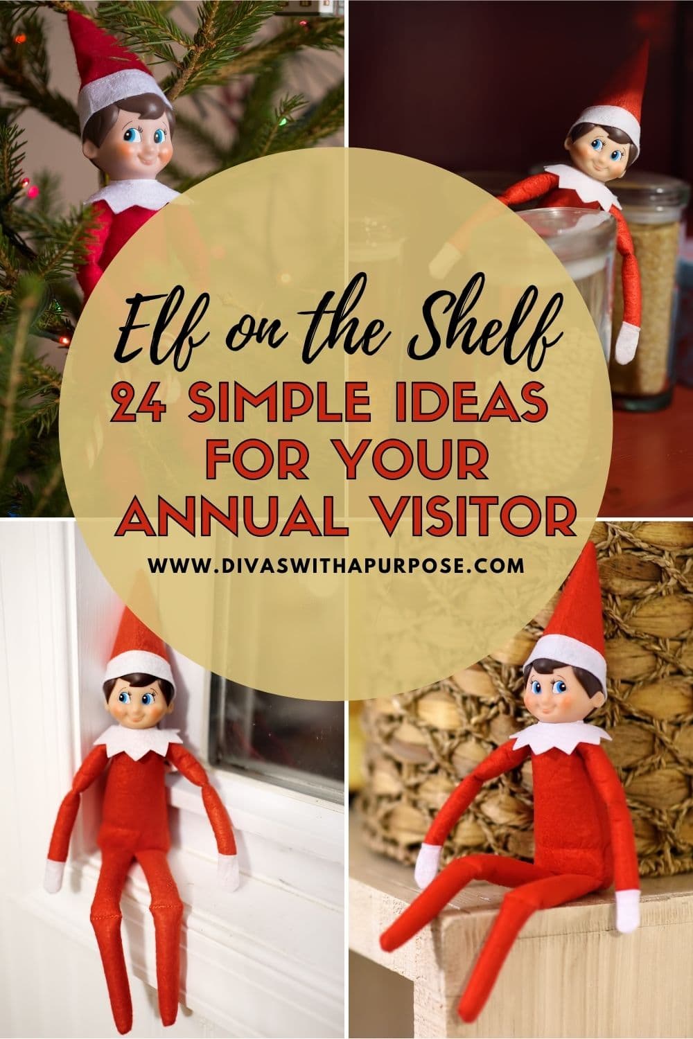 Simple Elf on the Shelf Ideas • Divas With A Purpose