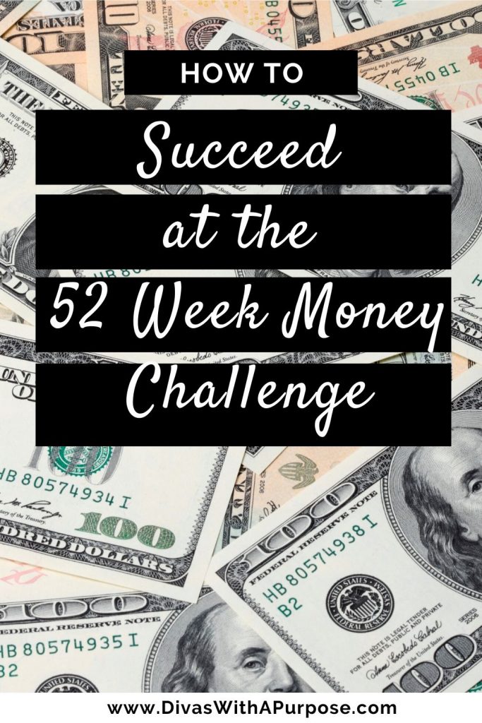 Participating in a 52 week savings challenge will help make savings a part of your regular routine. Here are simple steps to help you succeed. #savingschallenge #budgeting
