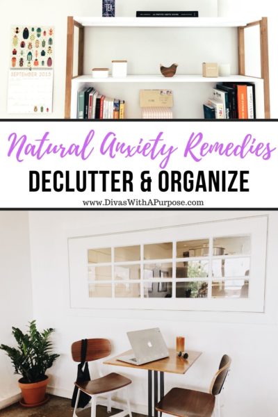 Decluttering and organizing are natural anxiety remedies