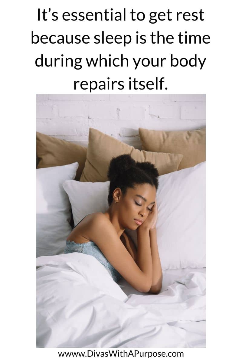 It’s essential to get rest because sleep is the time during which your body repairs itself. #selfcare #sleephealth #healthyhabits