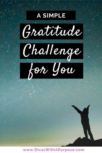 A simple gratitude challenge for you to take on Thankful Thursday (or any day) to focus on gratitude