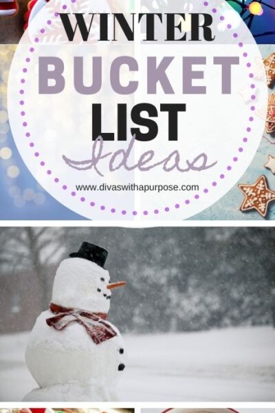 Here are fun ideas to help you plan out your family's winter bucket list. #winterbucketlist #familytime #bucketlist