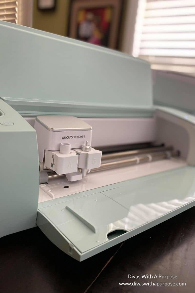 The Cricut Explore family is their most popular cutting machine and it's now up to two times faster than the previous model.  | www.divaswithapurpose.com