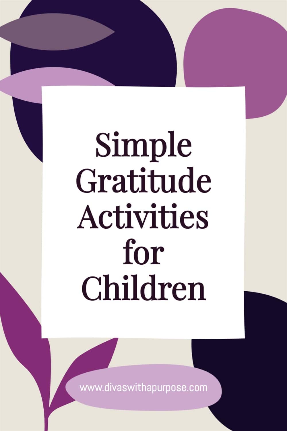 Simple Gratitude Activities for Children - a collection of printable and easy to do activities for kids to explore gratitude.