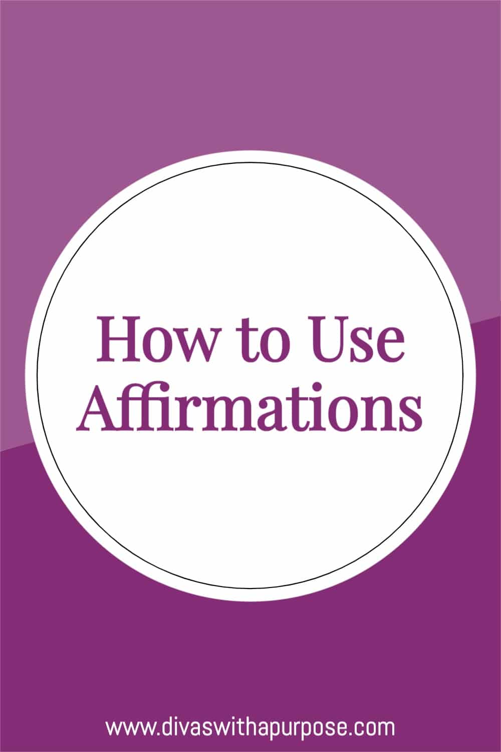 Affirmations can be a way of changing your thoughts and mindset, and improving your mental attitude. This article will tell you how to use affirmations in your daily routine.