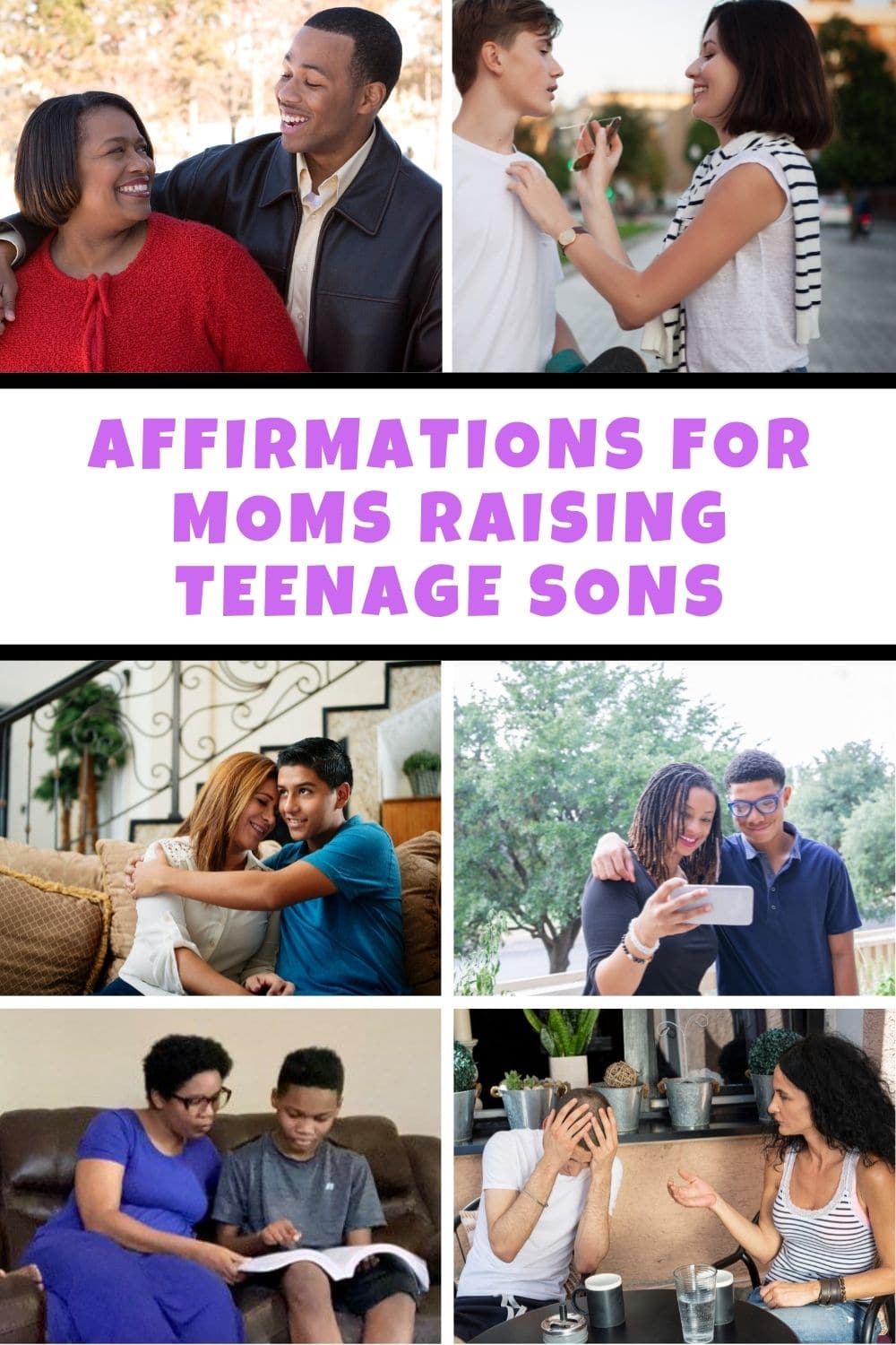 Affirmations for Moms Raising Teenage Sons