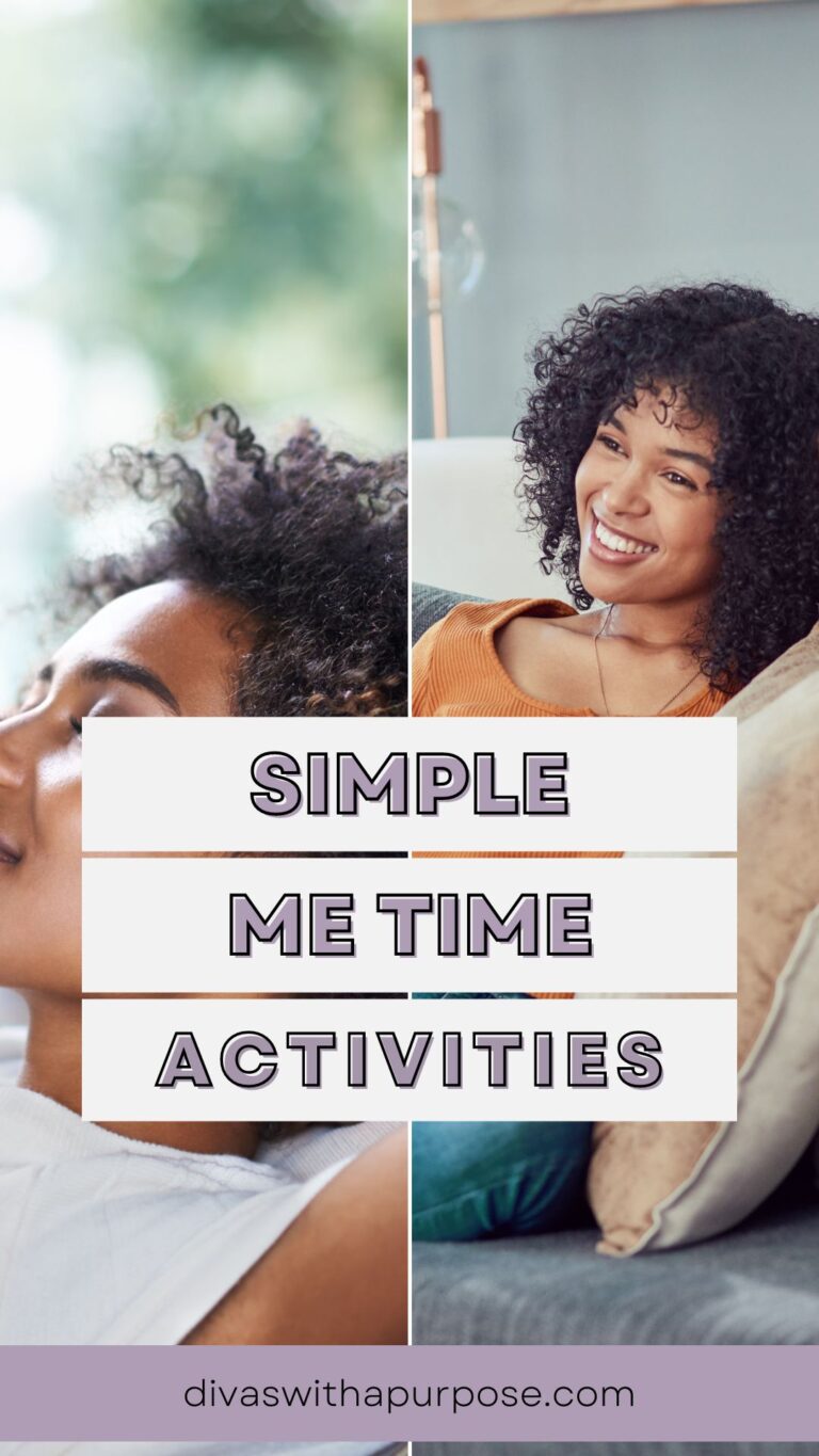 Simple Me Time Activities