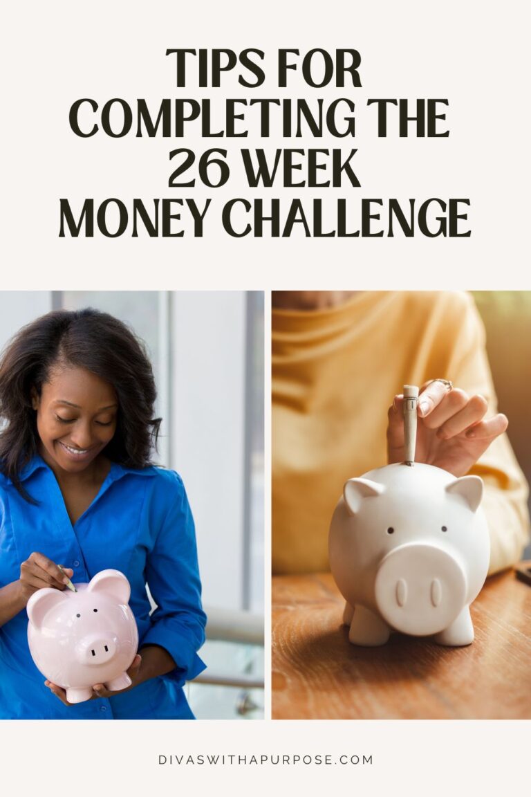 Tips for Completing the 26 Week Money Challenge
