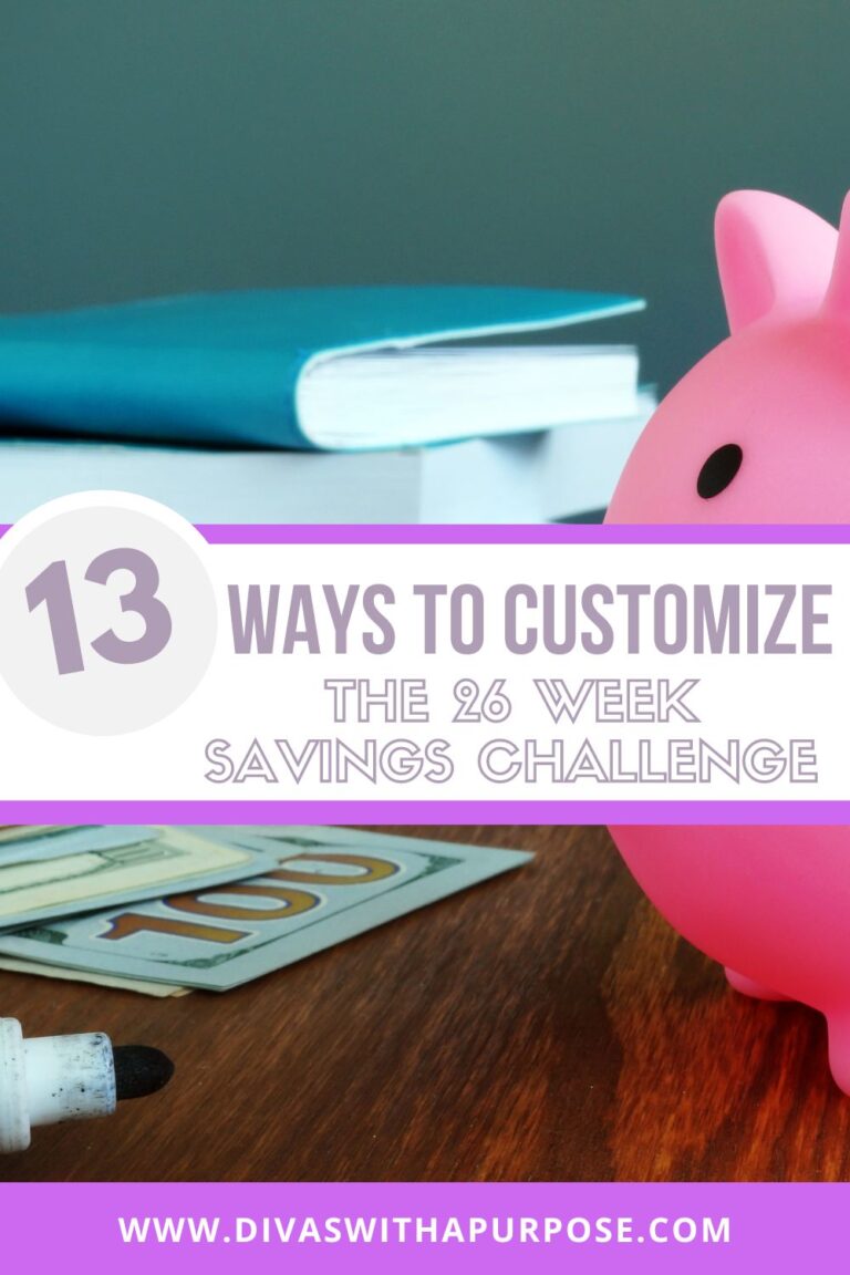 How to Customize the 26 Week Money Challenge