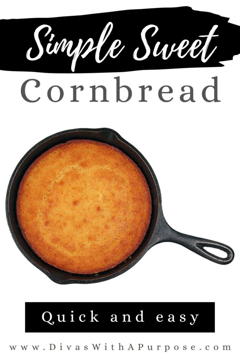 Simple Sweet Cornbread Recipe