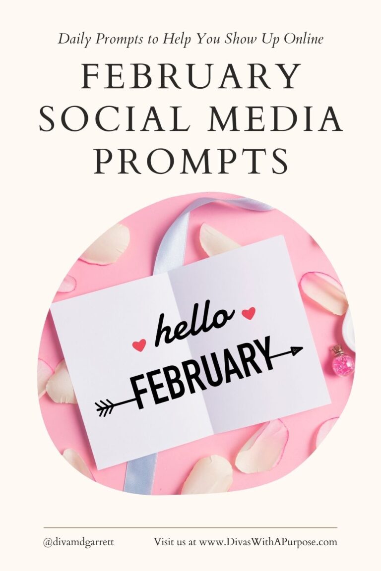 February Social Media Prompts for Female Entrepreneurs