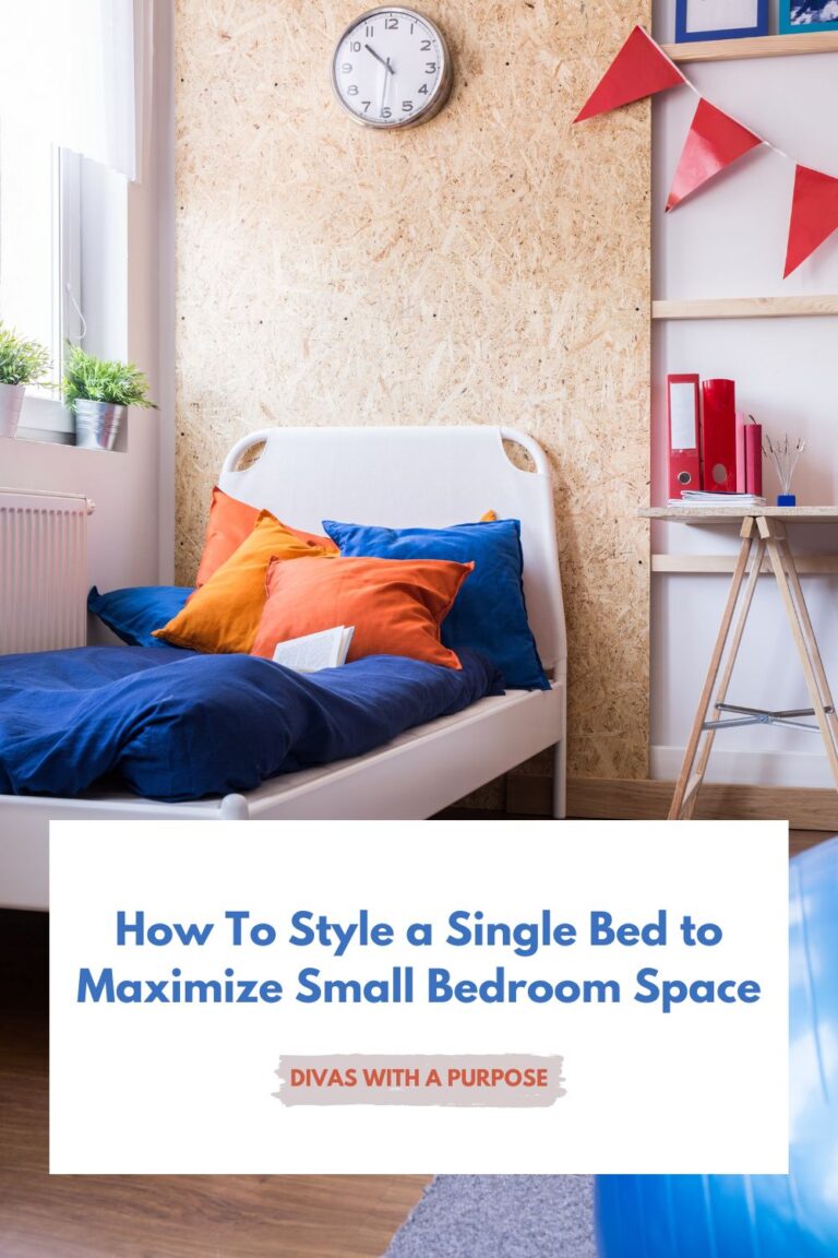 How To Style a Single Bed to Maximize Small Bedroom Space
