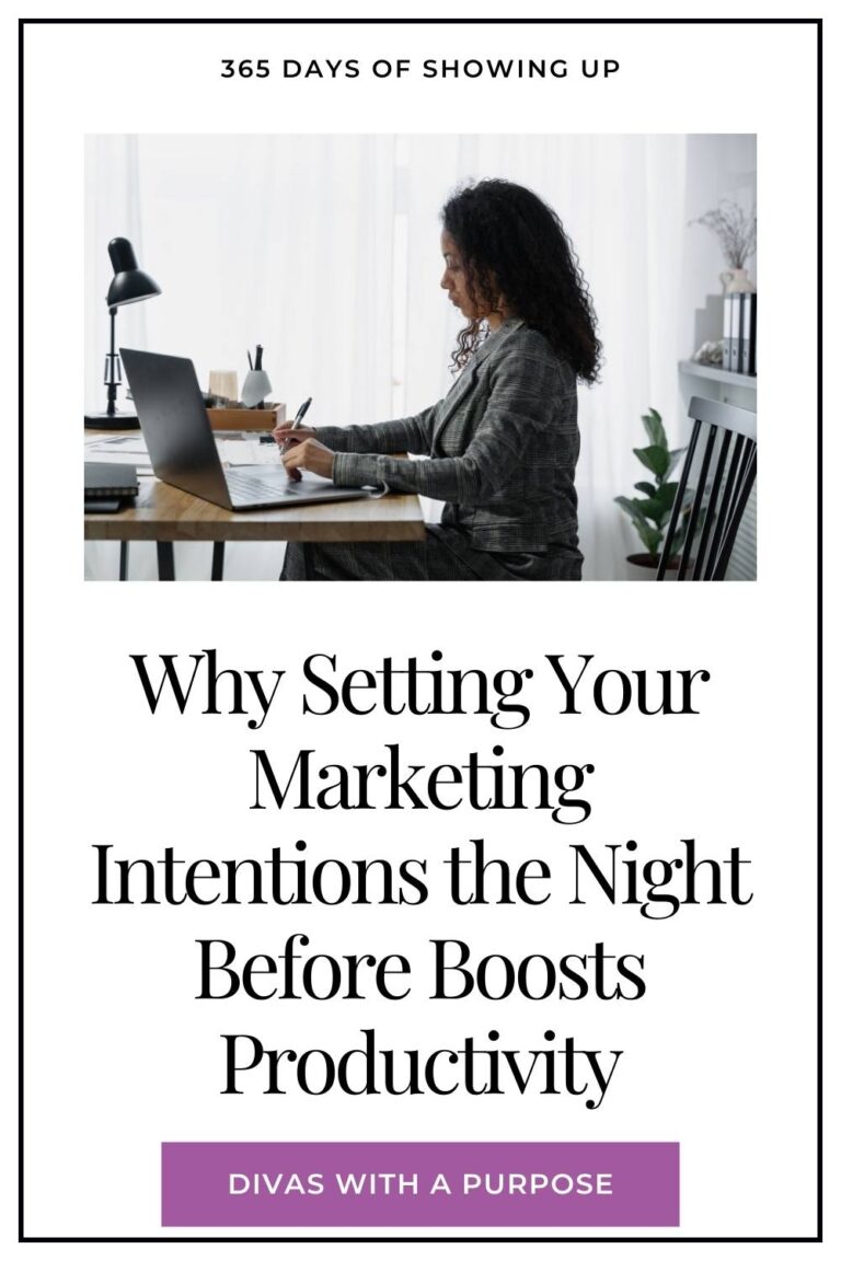 Why Setting Your Marketing Intentions the Night Before Boosts Productivity