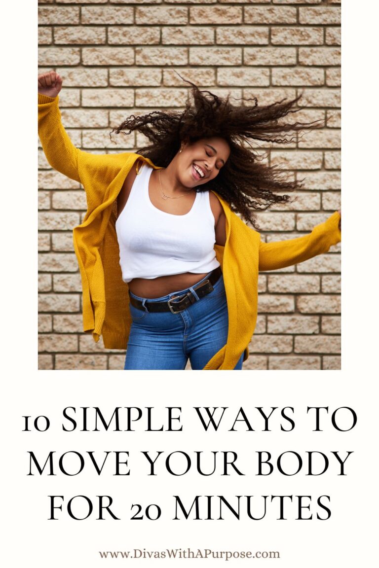 10 Simple Ways to Move Your Body for 20 Minutes