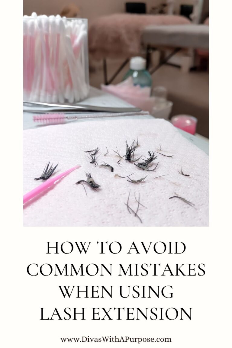How to Avoid Common Mistakes When Using Lash Extensions