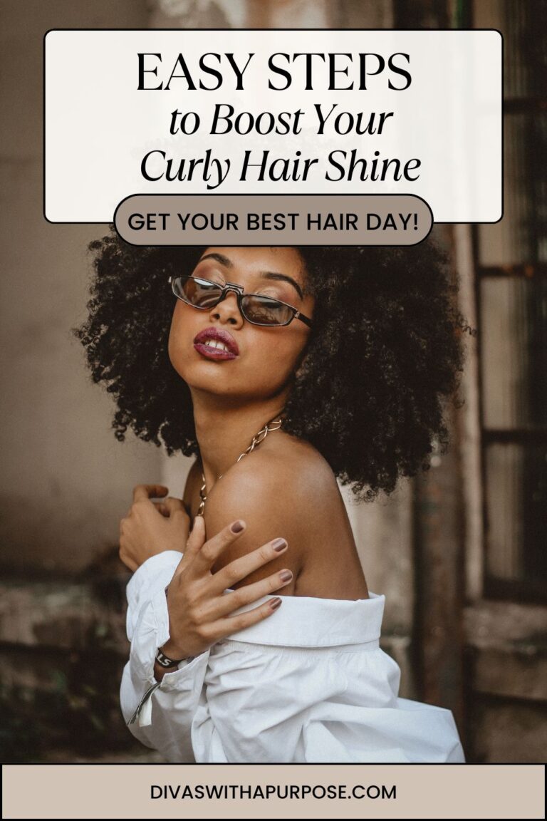 Easy steps to boost your curly hair shine