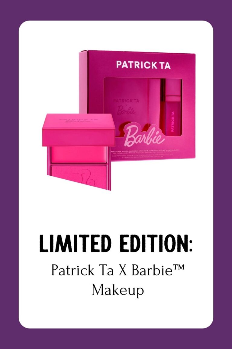 Introducing A Power Duo: Limited Edition Patrick Ta X Barbie™ Makeup