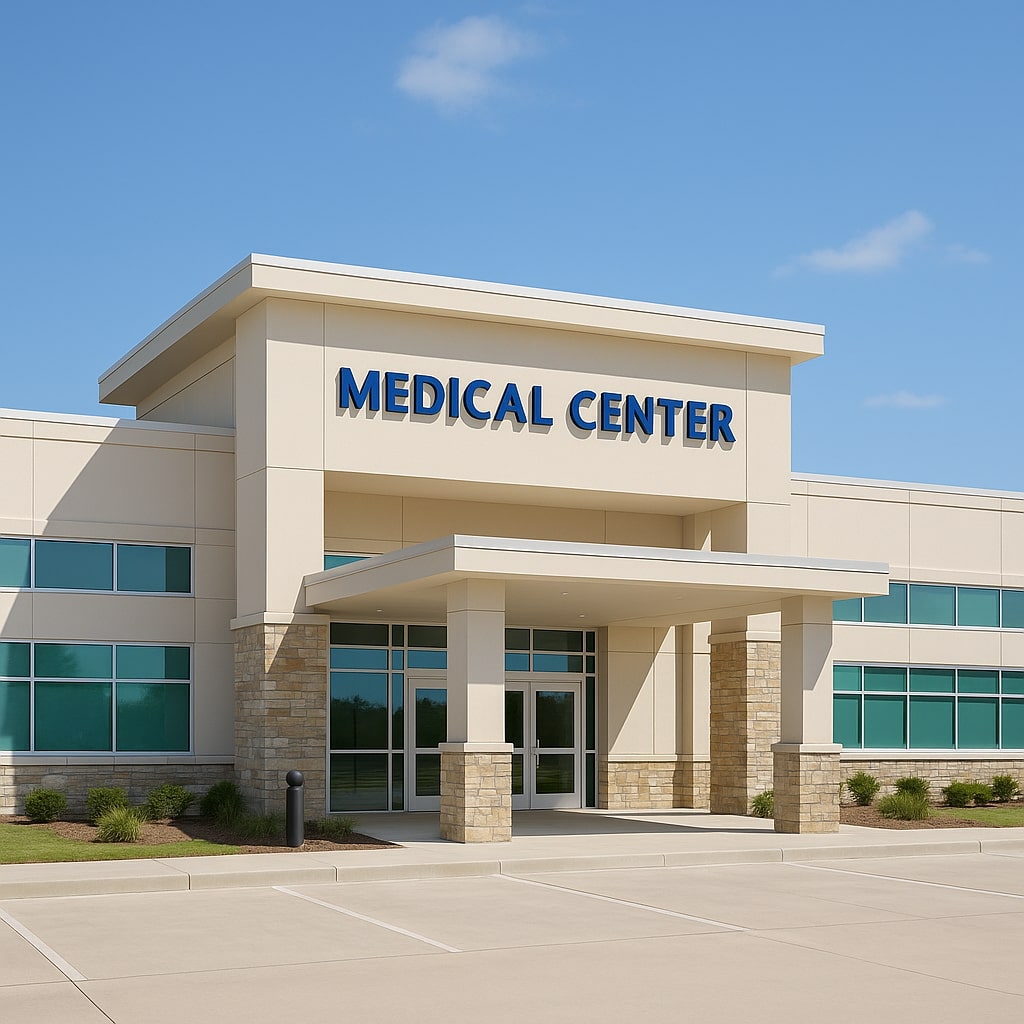Modern medical center in Port Arthur offering advanced minimally invasive treatments for quick recovery.