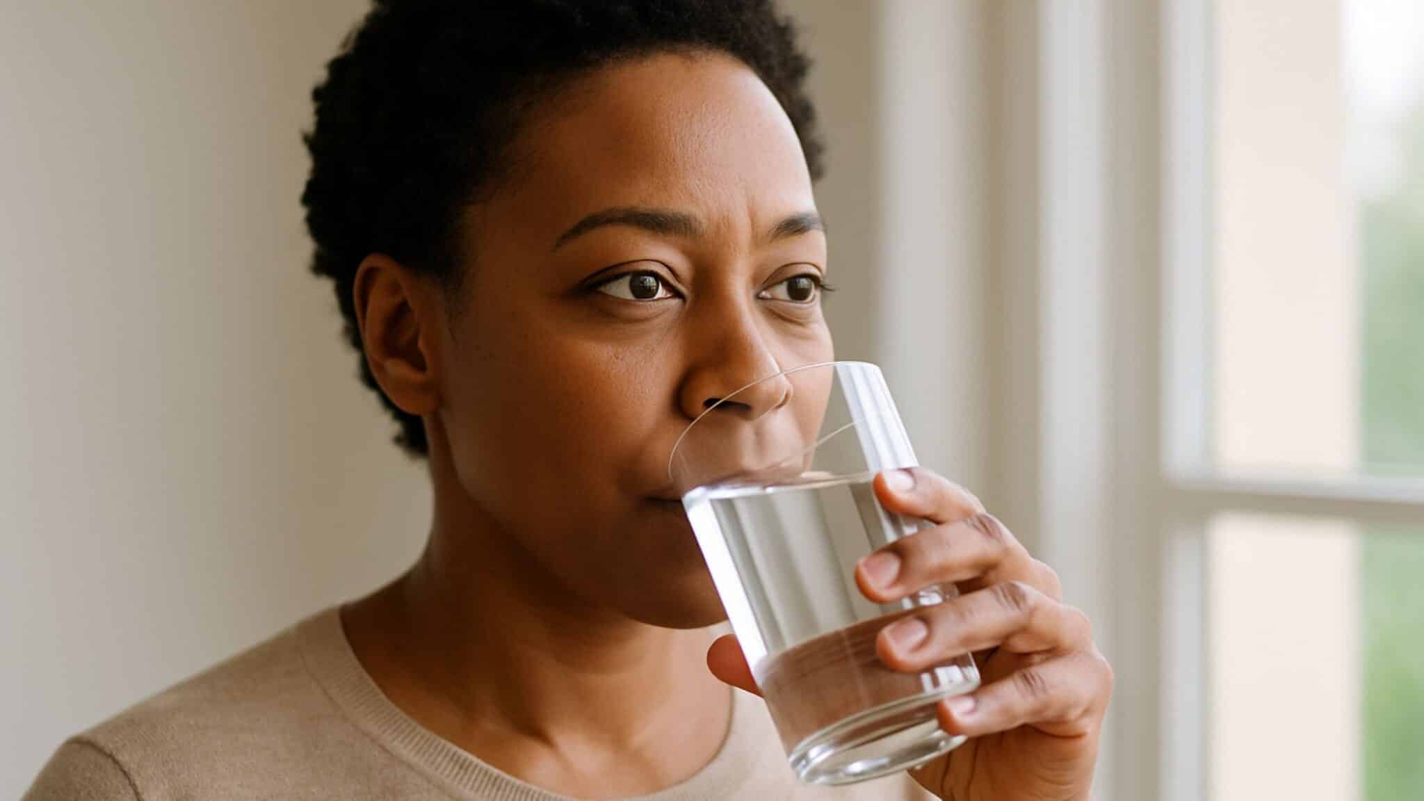 Staying hydrated supports overall and annual eye care.